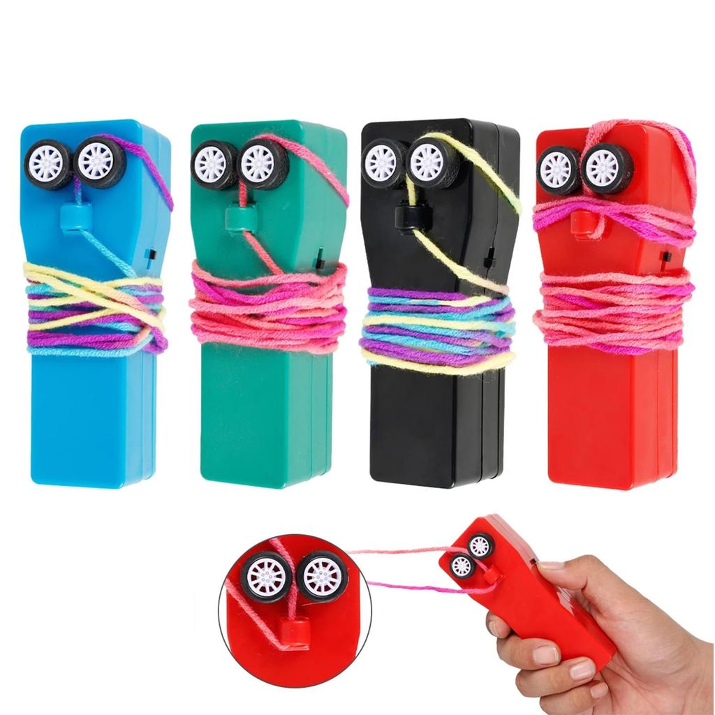 Rope Thruster Ręczny Sportowy Zabawny Elektryczny Zabawka Dekompresyjna Wyrzutnia Linowa