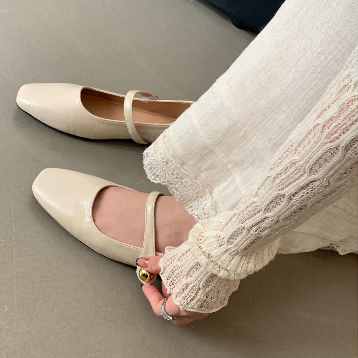 

Туфли Мэри Джейн с квадратным носком в стиле ретро, маленькие кожаные туфли, балетки, одинарные туфли, повседневная обувь, женские 39 коричневый