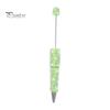 Rhinestone Bling Pens DIY Beadable Pen, Rhinestones And Faux Pearls Beaded Office Desk Accessories Black Ink Ballpoint Pen for School Supplies