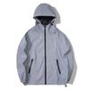 Herren Frühling Herbst Vollreflektierende Windjacke Wasserdichte Jacke Männlich High Street Hip Hop Locker Kapuzenmäntel Übergröße