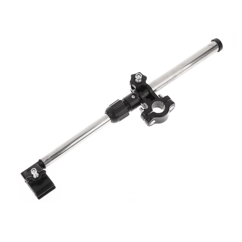 Wheelchair Umbrella Attachment Wheelchair Stroller Umbrella Attachment Stainless Steel Handle Holder Clamp Supporter Connector