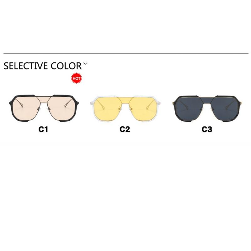 Women's sunglasses, one-piece sunglasses, men's and women's fashion large-frame sunglasses