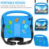 Für Lenovo Tab 10.1 (2025) TB-311XU/Tab TB311FU Hülle mit Ständer Cartoon-Design Anti-Drop EVA+PC Tablet-Abdeckung mit Riemen für Kinder