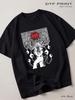 Aki McCullough Black T-Shirt, Metal Back In