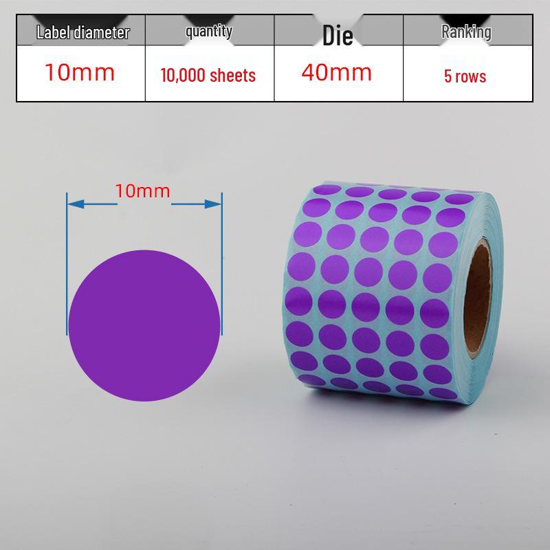 Waterproof Adhesive Thermal Barcode Stickers - Various Sizes