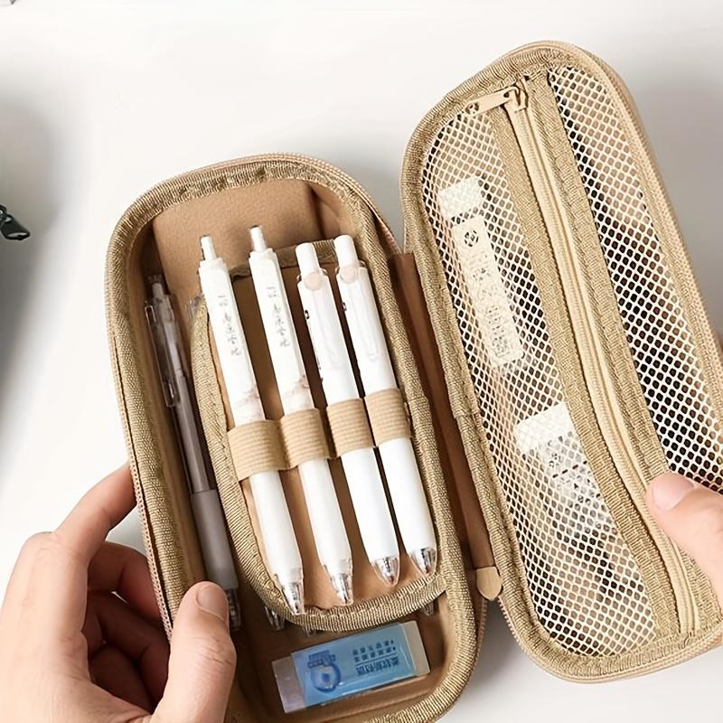 1pz Astuccio, Scatola per Cancelleria per Studenti delle Scuole Elementari, Astuccio Creativo a Forma di Carro Armato, Astuccio di Grande Capacità, Materiale Scolastico per Studenti