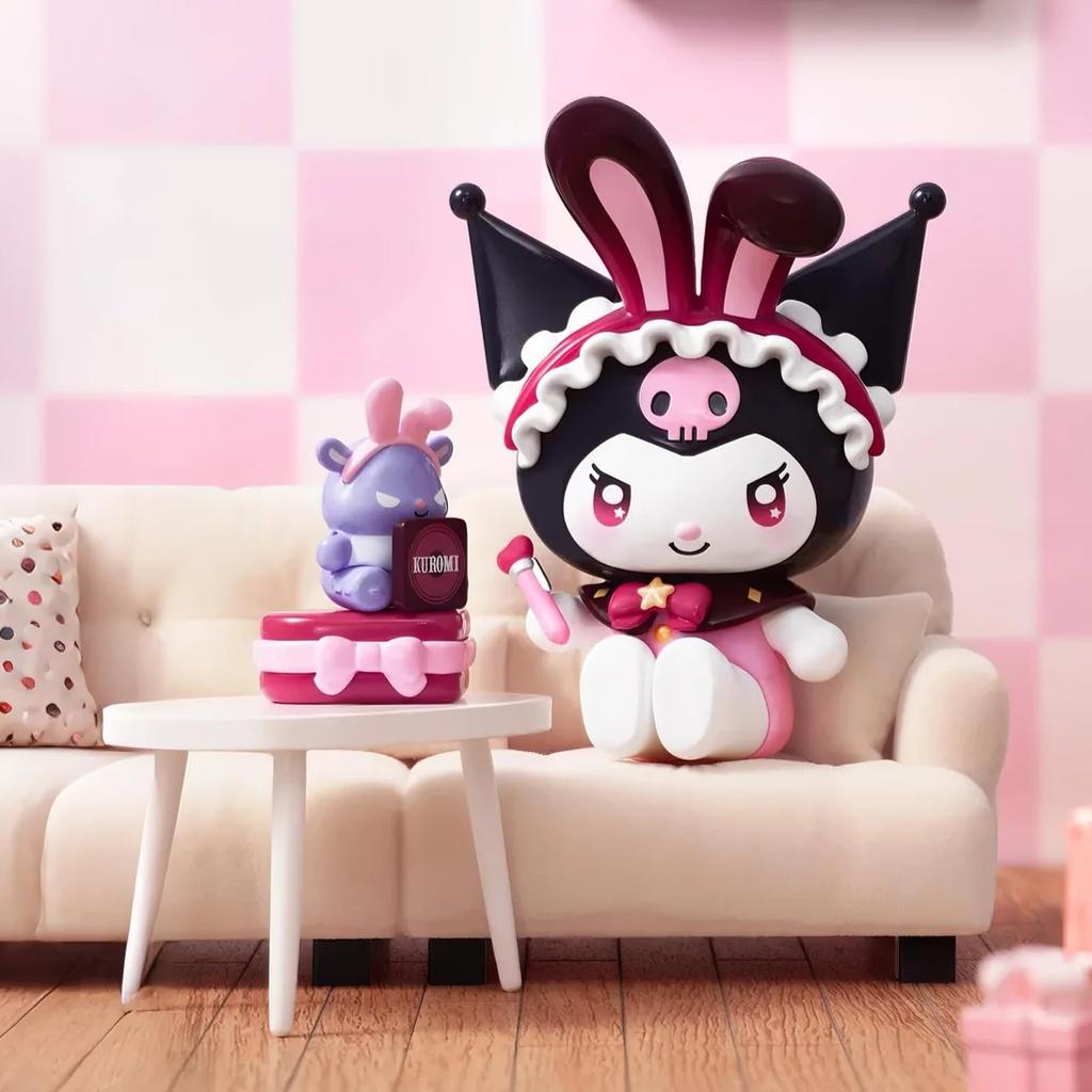 TOP TOY Sanrio Characters Sparkle Series Gachapon Blind Box Figure Soft Vinyl PVC Present Birthday Gift Kuromi Character Collectible "Kuromi Idol" [1