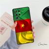 Cameroon National Flag Phone Case For Samsung Galaxy S24 S25 S23 S22 Ultra Note 10 20 Plus S20 S21 FE Cover