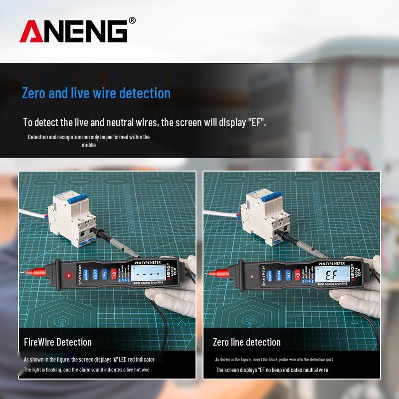 ANENG A3003 Pen Multimeter: High-Precision Digital Multi-functional Electrician Tool