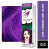 Professional Crazy Violet Semi Permanent Hair Colour Ammonia Free Easy DIY Use Long Lasting Vibrant Purple Hair Dye For Bold Highlights 100ml