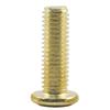 Gold-Plated Flat Head Hex Socket Screws, Chamfered 304 Stainless Steel, Sizes M4-M10