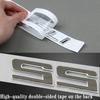 ABS Auto Kofferraum Buchstaben Logo Plakette Emblem Aufkleber Für BMW 316e 318e 320e 323e 325e 330e 335e 530e E46 E90 E91 F30 F31 F34 G20 G30