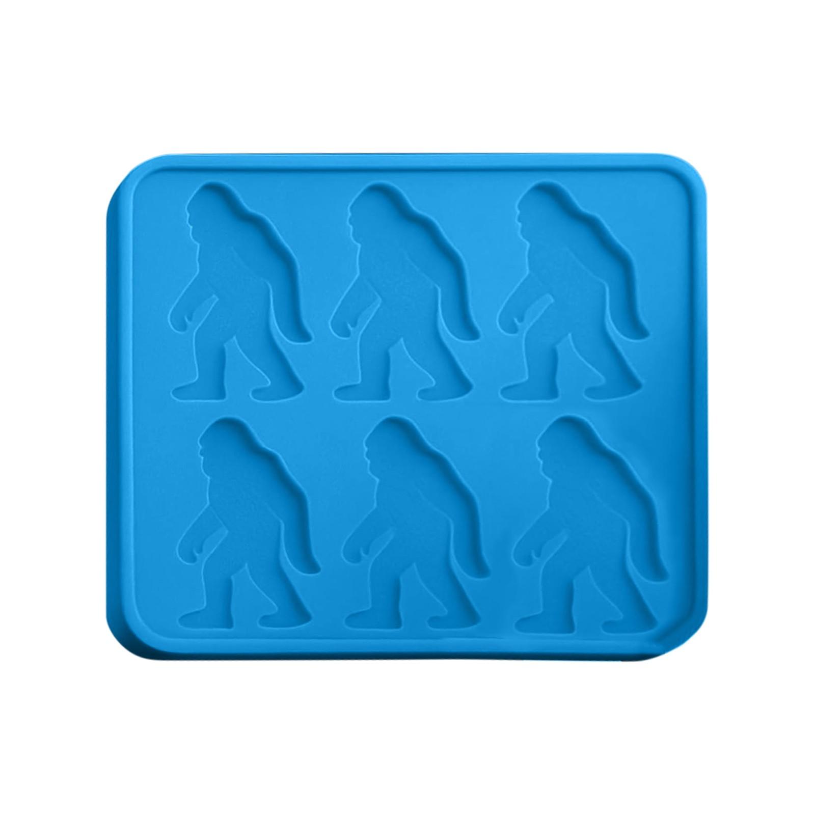 

Форма для льда Новинка Силиконовый поднос для льда для забавных напитков One Size синий