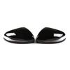 Glossy Black Side Door Rearview Mirror Cover Trim Shell For Benz G-Class 19-20