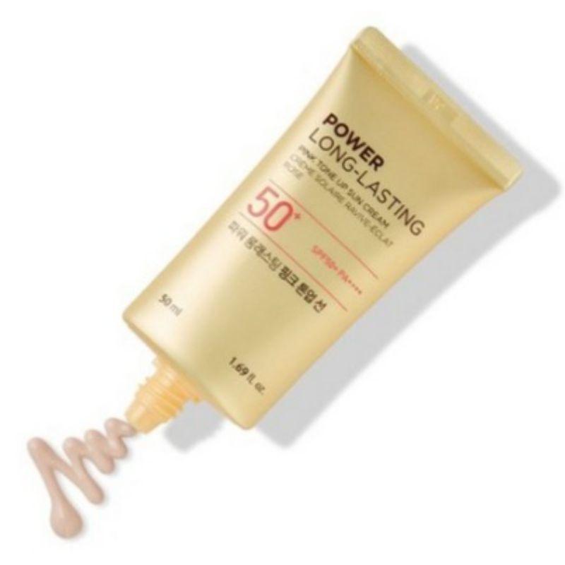 The Face Shop Power Long-Lasting Pink Tone-Up Sun Lotion SPF50+ PA++++ 50ml