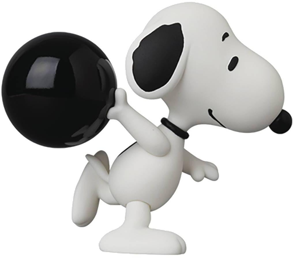 Medicom Toy UDF Ultra Detail Figure 721 PEANUTS SERIES 15 BOWLER SNOOPY Bowler Approximately 68mm Finished Figure No. Snoopy, Tall, Non-scale,