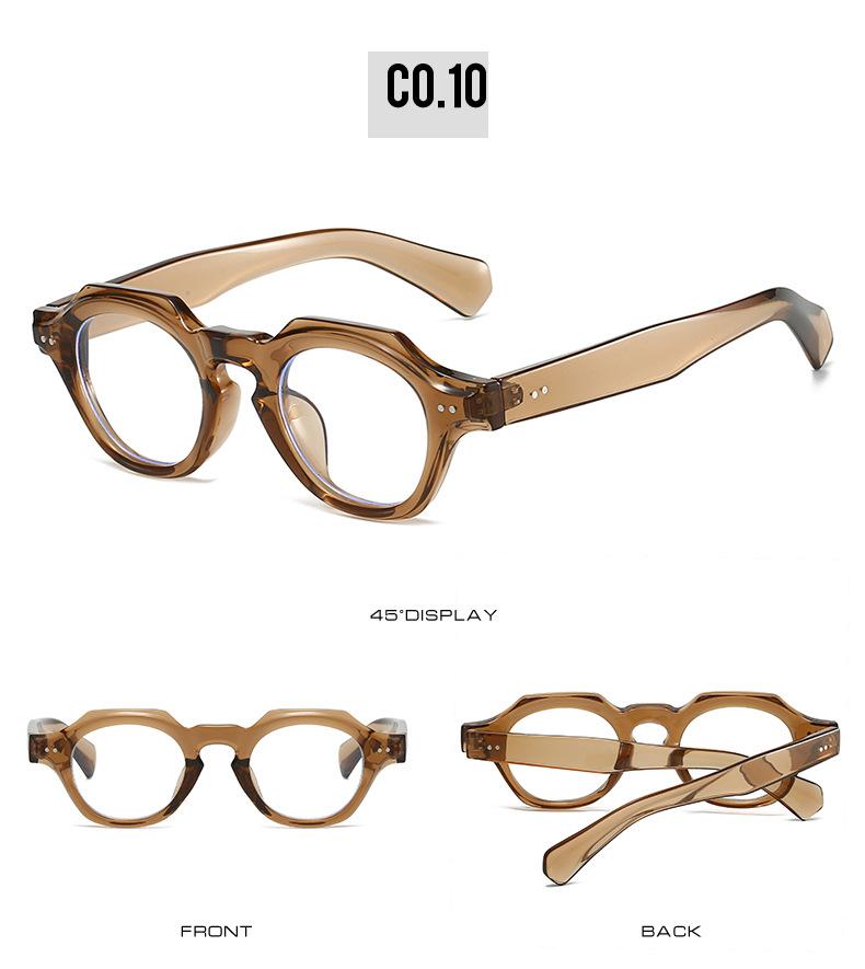 

New Fashion Oval Sunglasses Vintage Polygonal Frame Sun Glasses Retro Brand Designer Driving Shades Uv400 Protection Eyewear