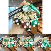 Adorable Bear Keychain Rubber Material Cute Cartoon Accessory For Keys Car Pendant