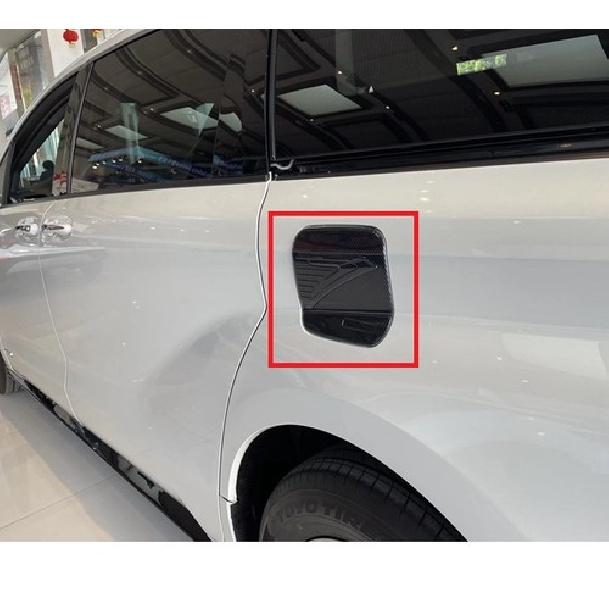 Carbon Fiber Fuel Tank Cap Cover Trims Accessories For Toyota Sienna -2024