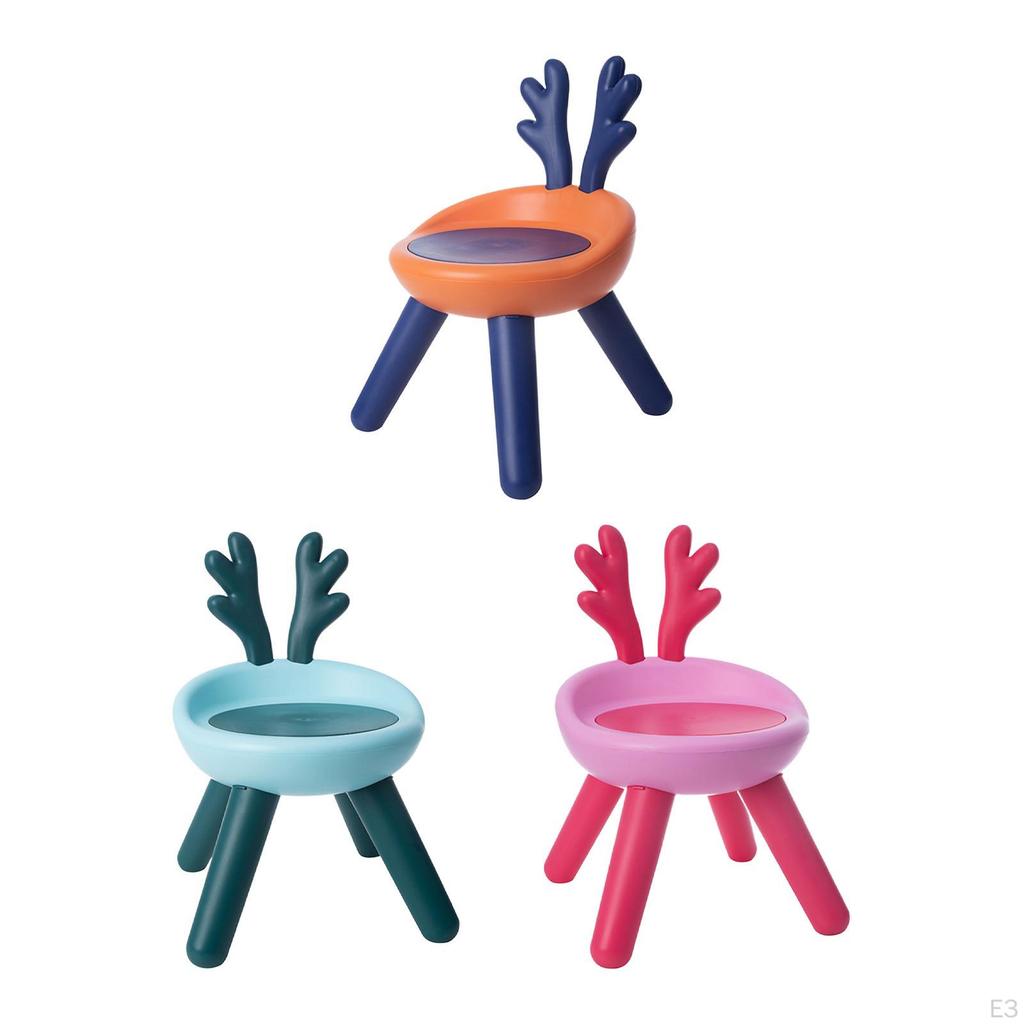 Chair, Sturdy Backrest Lightweight Kids Stool, Children's Chair for 2-10 Years Old Boys And