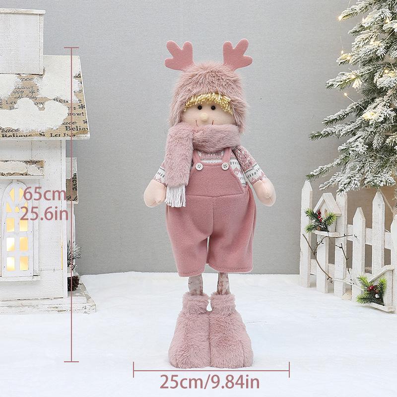 

Кукла из ткани «Рога розового оленя» - стоячее украшение для мальчика или девочки