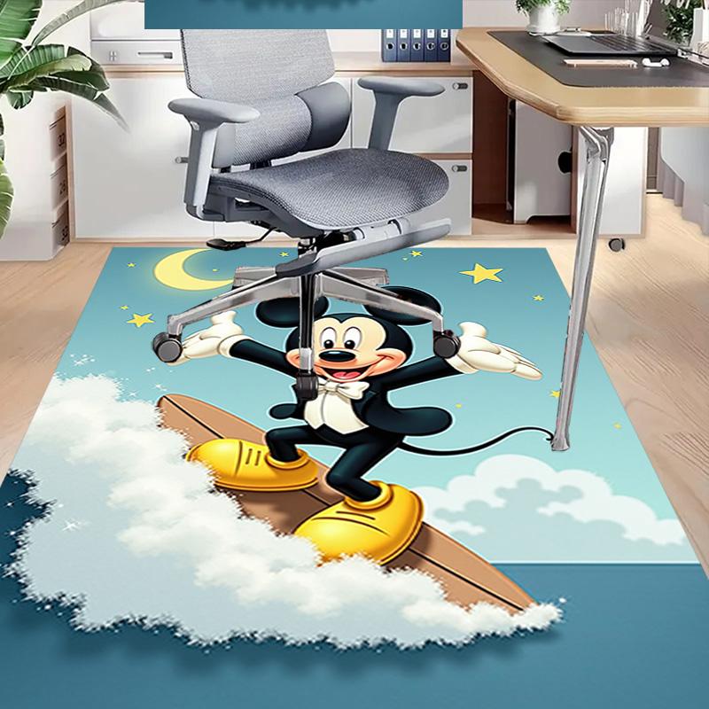 Mickey Mouse Dreams Carpet For Playroom Bedroom Living Room Sofa Home Decorkids Game Area Rug Nonslip Floor Mat
