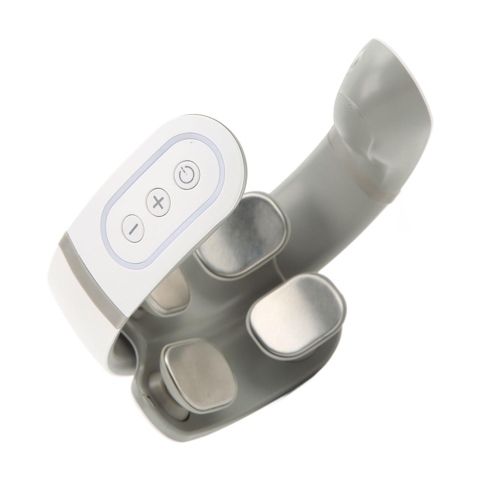 Electric Pulse Neck Massager Ergonomic Vibration 3 Modes Smart Neck Massager for Neck Cervical Spine