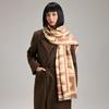 Warm Cashmere Scarf Winter Checkered Horse Pashmina Thick Blanket Shawls And Warps Bufanda Foulard Neckerchief Echarpe