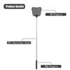 Stainless Steel Mosquito Swatter PE Plastic Flies Trap Bug Zapper Fly Swatter  Pest Control