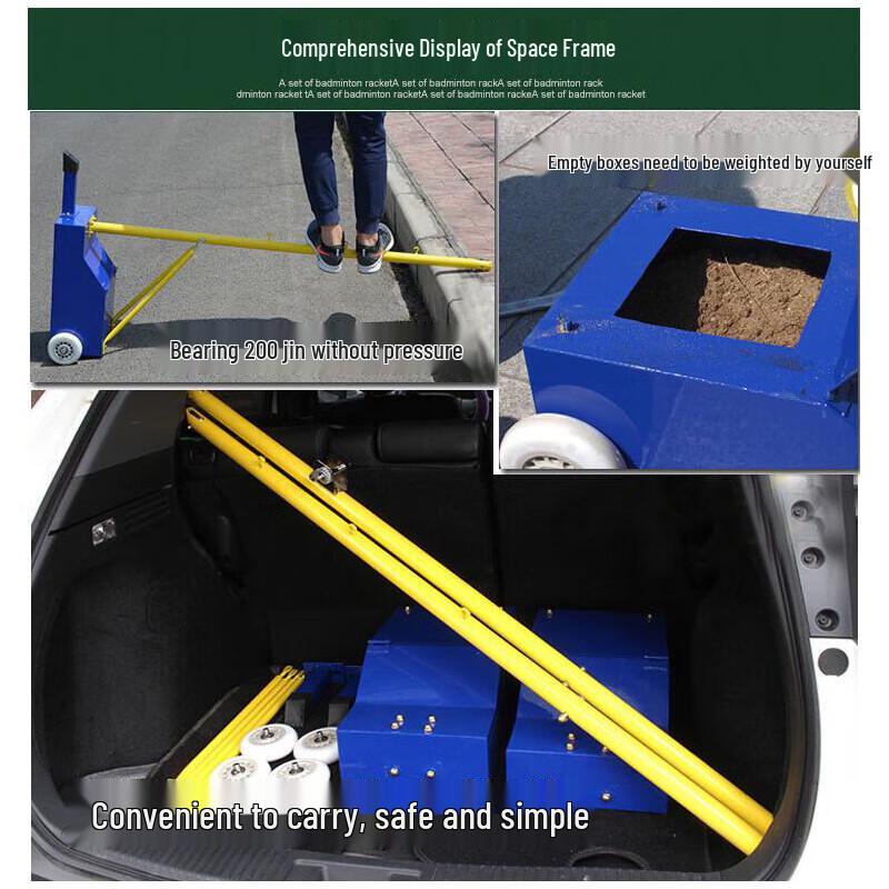 Zutong Portable Adjustable Badminton Net System