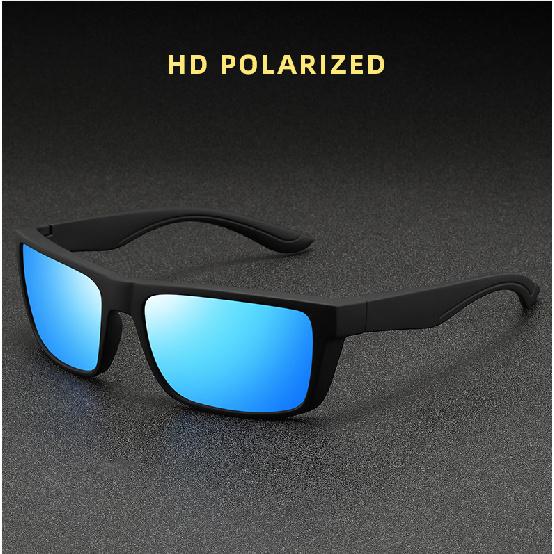 Polarized sports sunglasses for outdoor fishing and cycling, windproof sports protective eyewear, colorful glasses