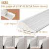 118" Wedge Shape Foam Window Weather Strip Door Seal Strip Soundproof Frame Winter Insulation