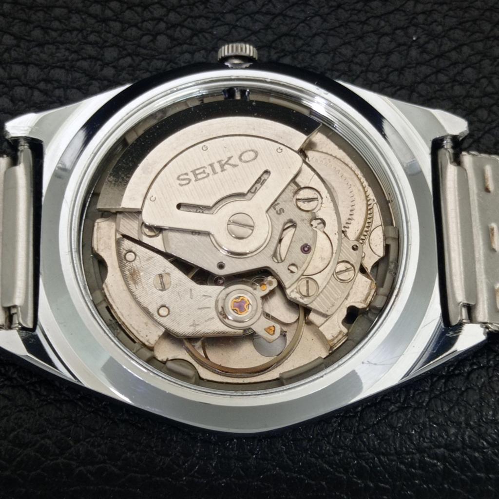 VINTAGE REFURBISHED SEIKO 5 AUTOMATIC JAPAN MENS ROMAN FIGURE WATCH a442661-1