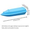 Child Friendly DIY Boat Building Set Promotes Parent Child Interaction Waterproof Designs Boat Hull Tool for Pool Use
