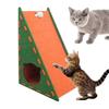 Triangular Cat Climbing Mat L Shape Felt Cat Nest Claw Sharpening Tools Pet Toy Bed  Kitten