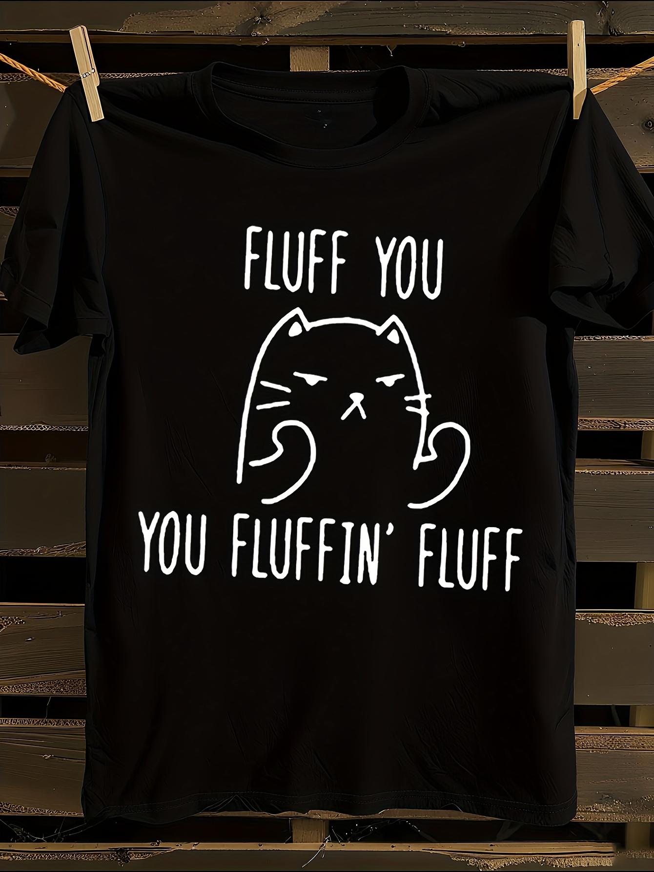 1pc Funny Cat Print Tshirt S