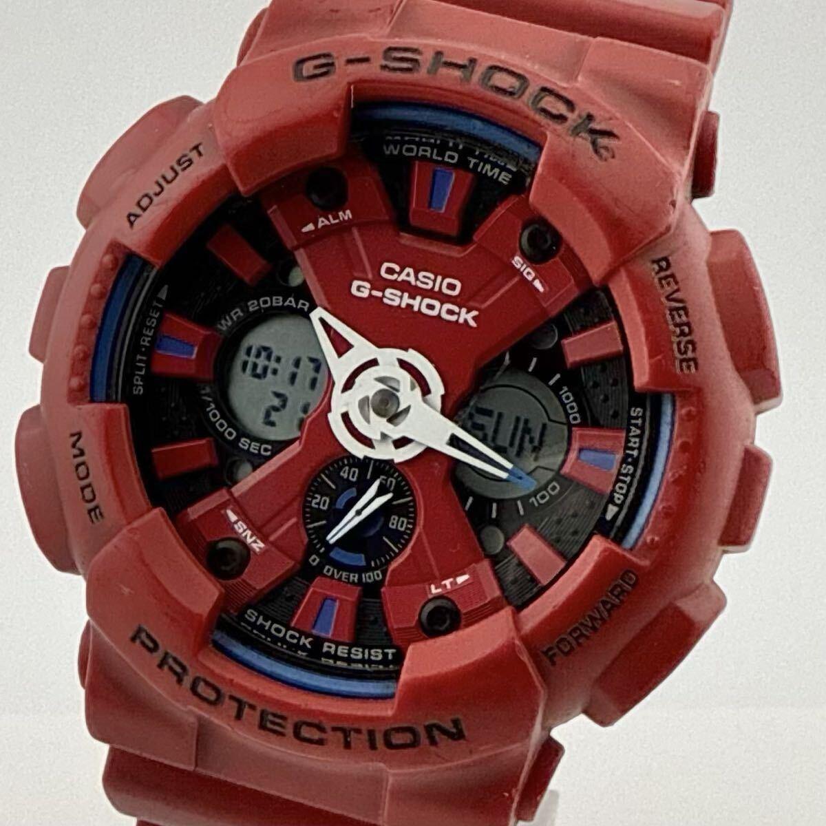 Used CASIO G-SHOCK Ana-Digi GA-120TR 5229 Men s Watch Working Product [G49]