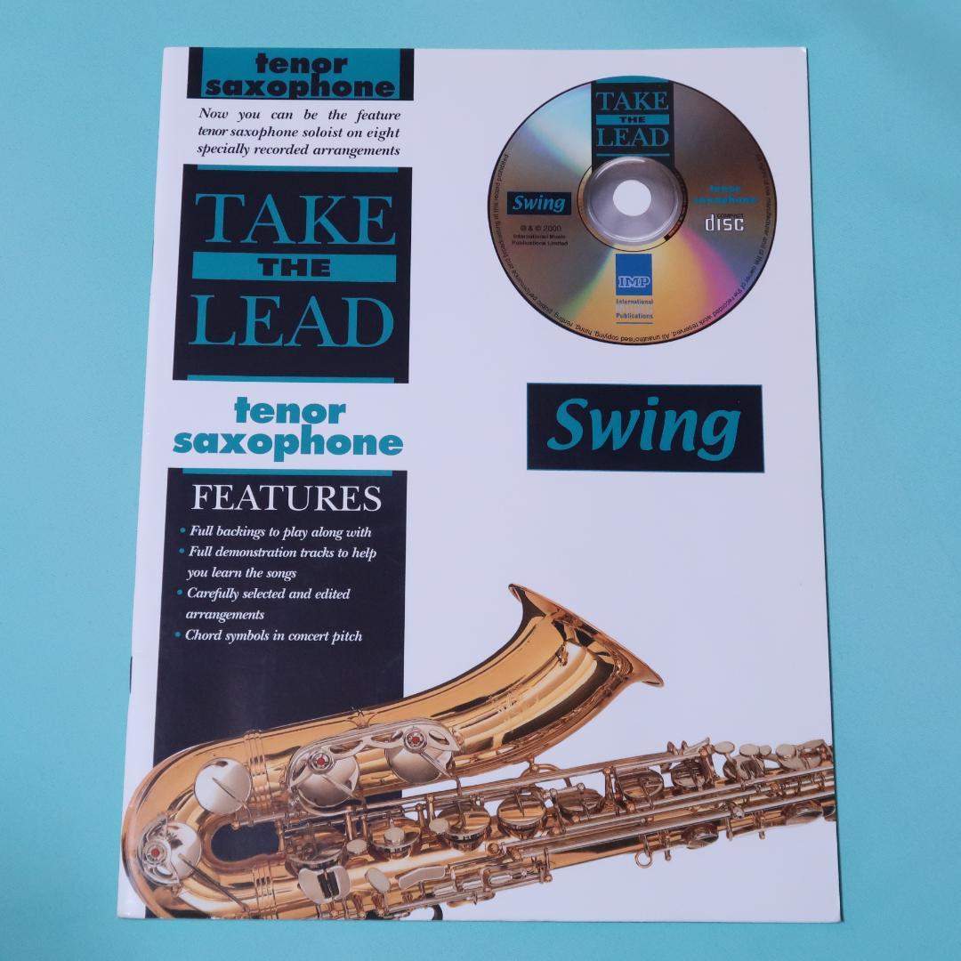 

[USED] Sale! Take the Lead: Swing / Tenor Saxophone with CD