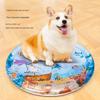 Cooling Pet Bed Water Cushion Thickened Inflatable Sensory Water Play Mat Puppy Rotundity Sleeping Mat Cat Bed Pets Accessories