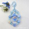 Flocking Wizard Cute Grain Mobile Phone Chain Keychain Bag Doll Pendant Accessories