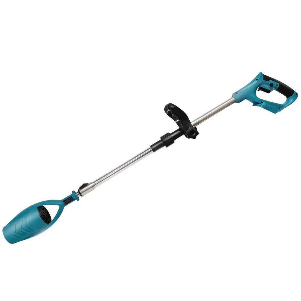 

Беспроводной портативный воздуходув для листьев, мощный удлиненный складной шест, турбореактивный вентилятор, воздуходувка, электроинструмент для уборки сада