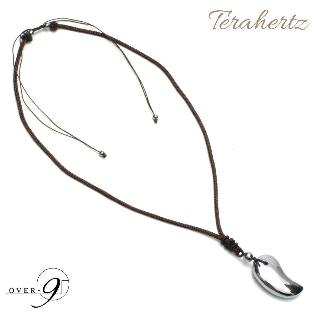 Terahertz Ore Ancient Magatama 33mm String Power Facial Raw Ultra Far Health Amulet [OVER-9] Necklace, Stone, Skin-Beautifying Stone, Beauty, Stone,