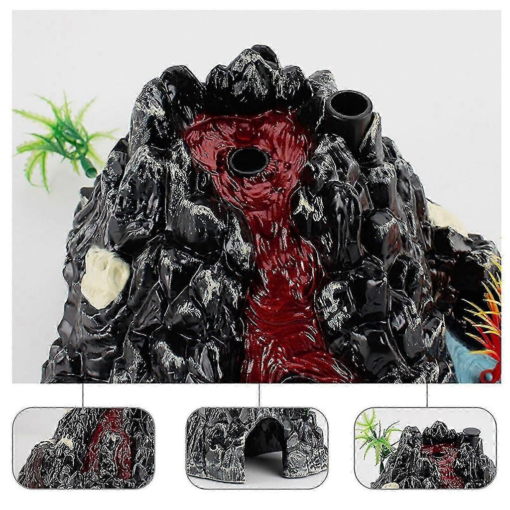Model sopečné erupce DIY Simulace Zvuk Světla Sprej Sopka Model Ozdoba