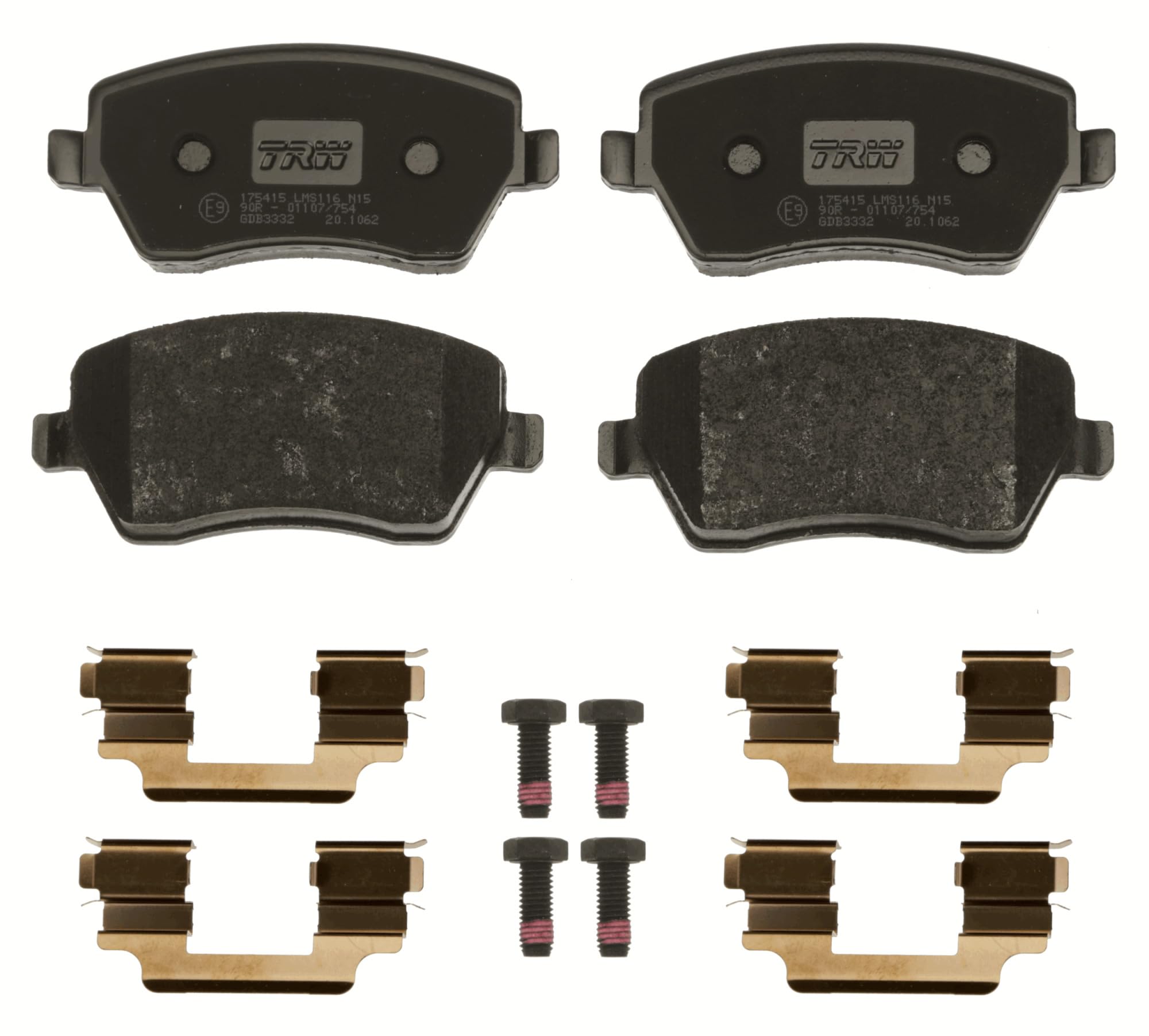 

TRW Brake Pad Front for Dacia, Lada, Nissan, Renault GDB3332