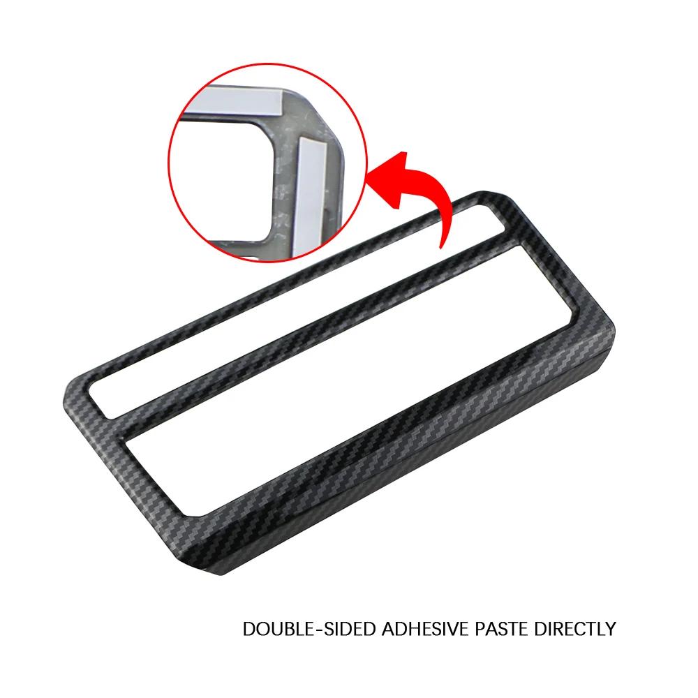 For Volkswagen VW T-Cross Tcross 2018 - 2025 Center Console AC Knob Panel Cover Decoration Sticker Trim Interior Accessories