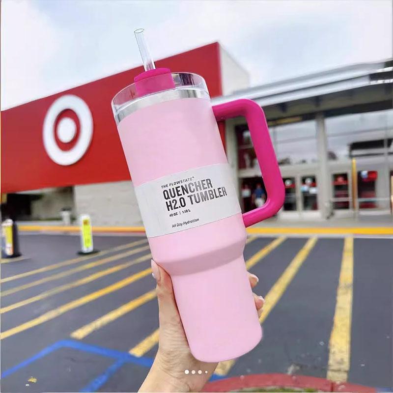 

Бутылка для воды, кружка на 40 унций, стакан из нержавеющей стали, изолированная бутылка для воды с ручкой, соломенная крышка, большая емкость, вакуумная дорожная кружка, уличная автомобильная кофейная кружка 1200ML