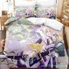 Игровой 3D-печать Кавайные Девочки Онмёдзи Комплект Постельного Белья Односпальный Полуторный Двуспальный Евро-Размер Кинг-Сайз Комплект Постельного Белья Взрослый Детская Спальня Комплекты Пододеяльников