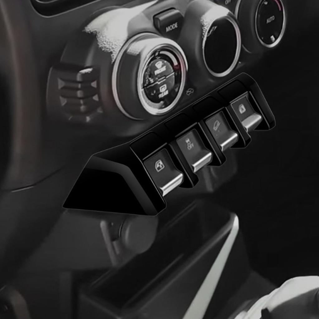 FXETRNL Copertura Protettiva Cornice Pannello Alzacristalli per Suzuki Jimny JB64 JB74 JC74 Resina ABS Accessorio Jimny Parte Interna Personalizzata Interni Suzuki Jimny