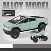 ctkhn3 1/24 Teslas Cybertruck Pickup Alloy Car Model Diecasts Metal Toy Off-road Vehicles Truck Model Simulation Sound Light Kids Gifts
