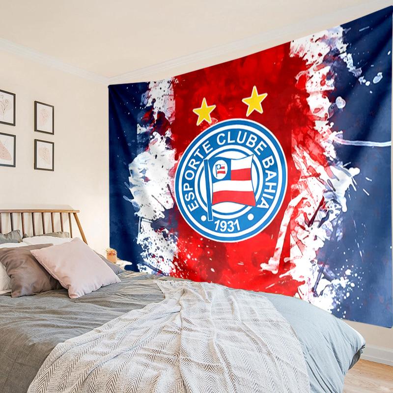1PC Esporte Clube Bahia Tapestry Hanging for Bedroom,Livingroom, Playroom,Decor Art Room Wall Tapestry Holiday and Birthday Gifts